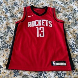 Nike Red Rockets Jersey with Black Trim